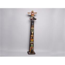 Moses Alexee Figured Totem