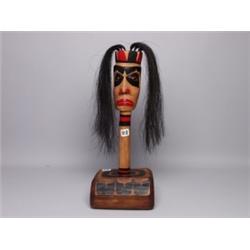 Carl Simeon Kwagiul Rattle on Stand