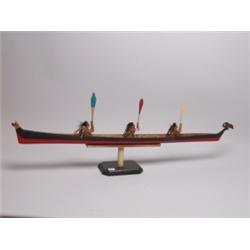 C. 1950 Ernest Johnson Model Canoe