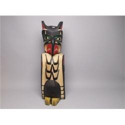 Eagle Figure Totem by Carl Simeon