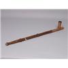 Image 1 : Native Clay Pipe with Wooden Stem