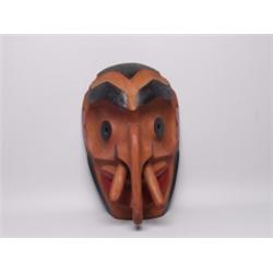 Sam Johnson Stained Cedar Mask