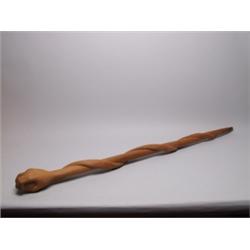 Vancouver Island Carved Talking Stick