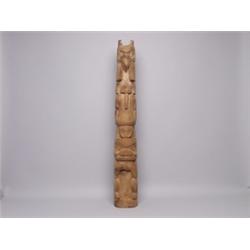 Ben Houstie Cedar Totem 