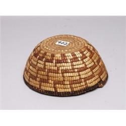 Cowlitz Fully Imbricated Basket Ca 1900