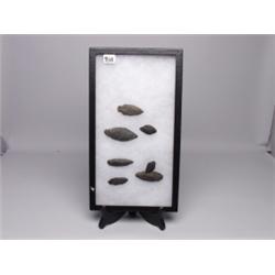 7 Stone Arrowheads 