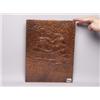 Image 1 : Hammered Copper Panel Signed Reverse