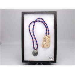 Tlingit Carved Bone Amulet