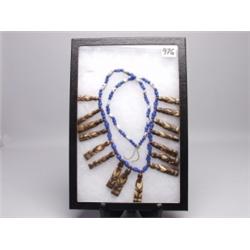 Makah Carved Bone Amulet Necklace 
