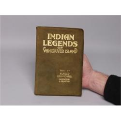 Indian Legends of Vancouver Island Book