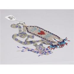 Two Old Loomed Beadwork Items