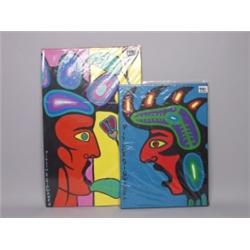 2 Original Signed Woodlands Paintings