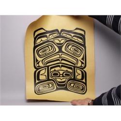 1970's Native Silkscreen  Artist Unknown