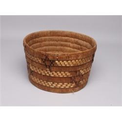 Salish Circular Basket