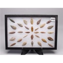 30 Choice Pre-Columbian Arrowheads