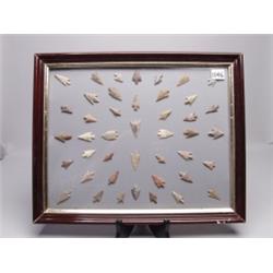43 Choice Pre-Columbian Arrowheads