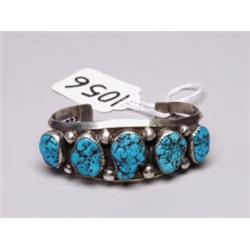 Navao Handwrought 5 Stone Bracelet