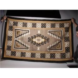 Navajo Handloomed Wool Rug 