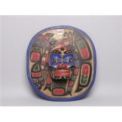 handcarved Kwakiutl Moon Mask