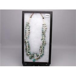 Old Navajo 2 Strand Clam Shell Necklace