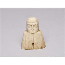 19th C Haida Carved Bone  Figure of a Man