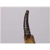 Image 4 : C 1900Tlingit Sheep & Carved Goat Horn Ladle