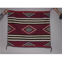 Navajo Style Woven Saddle Blanket