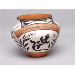 Handmade Acoma Pueblo Pottery Olla