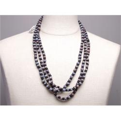 3 Strings Antique Chevron Tradebeads