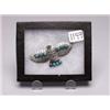 Image 1 : Old Navajo Handwrought Thunderbird Pin