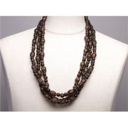 3 Strings of Antique Peking Melon Tradebeads