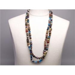 2 Strings Mixed Antique Polychrome Beads