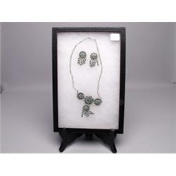 Zuni Handwrought Peti-Point Necklace