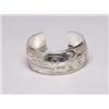 Image 1 : Native Carved Silver Bracelet