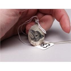 Silver Pendasnt and Chain Eagle