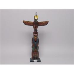 Old Vancouver Island Totem