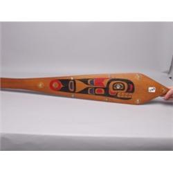 Cedar Paddle with Abalone Inlays RD