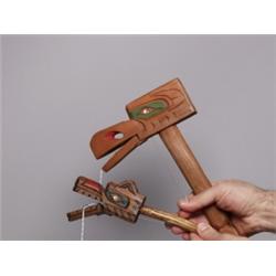 Eagle with Wildman by Frank Martin