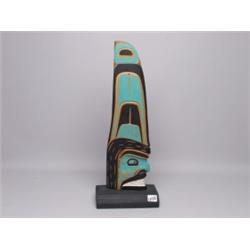 Carved Yellow Cedar Panel