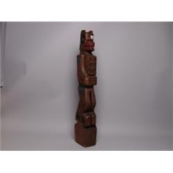 Cedar Totem Pole   Telqua 97