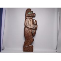 Carved Cedar Panel     Telqua 98