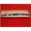 Image 2 : BRACELET - NEW STAINLESS STEEL - WITH ETCHED DESIGN - RETAIL ESTIMATE $125