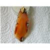 Image 3 : NECKLACE - AGATE SLICE  - 2.5"