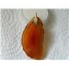 Image 3 : NECKLACE - AGATE SLICE - 2.5"