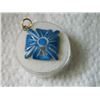 Image 2 : PENDANT - CARVED LAPIS STONE - SQUARE - 3/4" X 3/4"