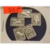 Image 3 : SILVER BAR - 5 X 1 GRAM  .999 SILVER ART BAR