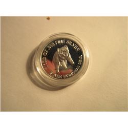 SILVER ROUNDS - .999 SILVER TASMANIAN DEVIL ROUNDS AUSTRALIAN MINT SEALED - 5GM