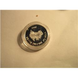 SILVER ROUNDS - .999 SILVER TASMANIAN DEVIL ROUNDS AUSTRALIAN MINT SEALED - 5 GM