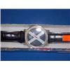 Image 3 : WATCH - NEW DIAMOND KING WATCH WITH 6 DIAMONDS - CROSS FACE - RETAIL ESTIMATE $425