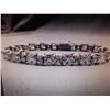 Image 1 : BRACELET - 50 CTW BRILLIANT CUT CZ IN STERLING SILVER SETTING - RETAIL ESTIMATE $250